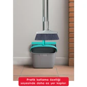 SMARTER Premium Katlanır Faraşlı Süpürge Çelik Saplı thumbnail 3