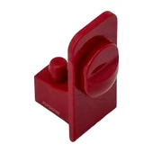 Fakir İle Uyumlu Darky - Starky Süpürge Boru Kilidi Tırnağı Kırmızı thumbnail 1