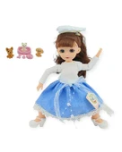 Kızılkaya Anbibi Premium Oyuncak Bebek Aksesuarlı Mavi Etekli WX1971 thumbnail 2