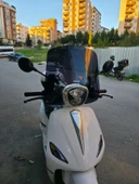 MOTOCAM Rks Letbe LB 125 Ön Cam 2023-2025 Model 44cm Siyah Renkli 4mm ELCİKSİZ APARAT GÖNDERİLMEYECEK thumbnail 2