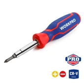WORKPRO WP221046 6-IN-1 Profesyonel Çok Fonksiyonlu Değişken Uçlu Tornavida Seti thumbnail 2