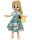 Kızılkaya Anbibi Premium Oyuncak Bebek Aksesuarlı Yeşil Elbiseli WX1962 thumbnail 2