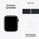 Apple Watch SE GPS 40mm Akıllı Saat Midnight Aluminium Case with Midnight Sport Loop thumbnail 7