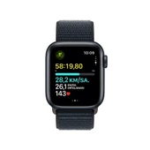 Apple Watch SE GPS 40mm Akıllı Saat Midnight Aluminium Case with Midnight Sport Loop thumbnail 5