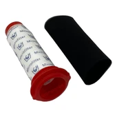 Siemens İle Uyumlu VCH6XTRM, Bosch İle Uyumlu BCH6ATH25L, BCH6ATH25, BCH65RT25K, 754176 Dik Süpürge Silindirik Filtresi thumbnail 2