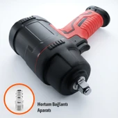 Havalı Somun Sökme Aleti 1/2 İnç 1500Nm 153Kgm Profesyonel Darbeli thumbnail 2