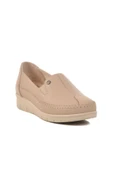 Aspor Krem Hakiki Deri Anatomik Kadın Casual Ayakkabı thumbnail 3