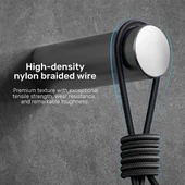 UNITEK TYPE-C 3in1 HIZLI SARJ KABLOSU 1.5MT 20W MICRO USB, TYPE-C, LIGHTNING C14101AGY01-1.5M thumbnail 5