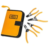 Ingco HCCPS26180 180mm 4'lü Çantalı Segman Pensesi Seti (Düz:İç/Dış-Eğri:İç/Dış) thumbnail 1