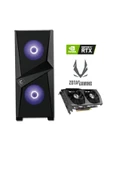 Intel Core I5 12400f 16gb Ddr4 500gb 3300-3100 Mb s M2 Ssd Zotac Rtx3060 Gamıng Masaüstü Pc thumbnail 2
