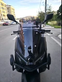 MOTOCAM Yamaha Nmax Siperlik Ön Cam 2025 Model 49cm Füme Renkli 4mm Spor Cam thumbnail 1