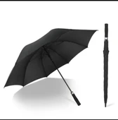 Otomatik Fiber Fiber Gövdeli Lüx Erkek Baston Şemsiye thumbnail 4