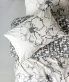 Cotton Box Balance Ranforce Tek Kişilik Nevresim Takımı Hilaris Antrasit thumbnail 2