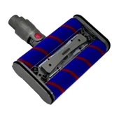 Dyson İle Uyumlu V7, V8, V10, V11, V15 Süpürge Çiftli Yumuşak Rulo Fırçalı Başlık thumbnail 3