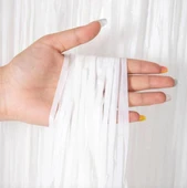 pilelistore Soft Beyaz Renk Duvar ve Kapı Perdesi İthal 100x200 cm thumbnail 2