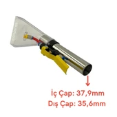 Fantom İle Uyumlu Püskürtmeli Süpürge Yıkama Ucu | 37.9mm İç Çap, 35.6mm Dış Çap thumbnail 2