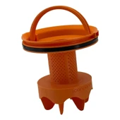 Rowenta İle Uyumlu Süpürge Toz Haznesi Seperatörü - RO 3726, RO 3723 Compact Power Cyclonic - Turuncu thumbnail 1