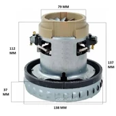 Elektrikli Süpürge Motoru SRV55 1200 W thumbnail 2