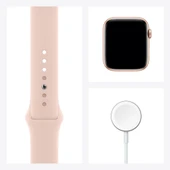 Apple Watch Series 6 GPS, 44mm Gold Aluminium Case with Pink Sand Sport Band (Teşhir Ürünüdür) thumbnail 6