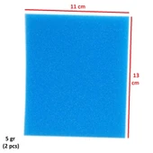 Philips İle Uyumlu FC 8475 8632 9323 9540 PowerPro Compact Active Elektrikli Süpürge Sünger Filtre 4 PCS thumbnail 7