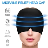 Migren Soğuk-Sıcak Kompres Maske  Baş Ağrısı ve Stres Gidermeye yardımcı Jel Maske thumbnail 1