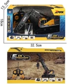 Uzaktan Kumandalı 40 MHz Tam Fonksiyonlu Rc İş Araçı Kule Vinç Led Işıklı ve Hareketli thumbnail 6