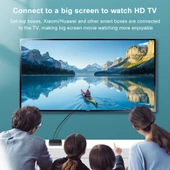 PrimeX PX-8K5 5 Metre 2.1V HDMI Kablo, 8K 2.1V HDMI, 4K 144hz HDMI Kablo, HDR10 / eARC HDMI Kablo thumbnail 3