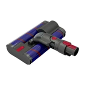 Dyson İle Uyumlu V7, V8, V10, V11, V15 Süpürge Çiftli Yumuşak Rulo Fırçalı Başlık thumbnail 2