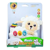 Seher Oyuncak Pilli Müzikli Kuzu Bebek İlk Piyanom 855-201D thumbnail 1