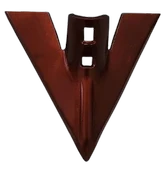 7 MM Çelik Kültivatör Pabucu (24 CM) - Kazayağı Pabucu thumbnail 2