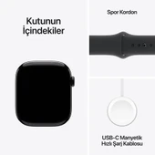 Apple Watch Series 10 GPS 42mm Jet Black Aluminium Case with Black Sport Band (Teşhiri Ürünüdür) thumbnail 8
