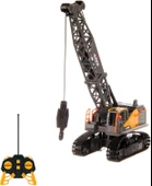 Uzaktan Kumandalı 40 MHz Tam Fonksiyonlu Rc İş Araçı Kule Vinç Led Işıklı ve Hareketli thumbnail 1