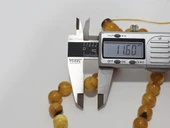 Doğal Kaya Damla Kehribar Tesbih 33lük 31,70 Gram thumbnail 7