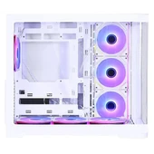 GAMEBOOSTER GB-G2852W 7-FANLI GAMING MID-TOWER PC KASASI BEYAZ thumbnail 3