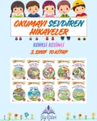 3.Sınıf Okumayı Sevdiren Renkli Resimli Hikayeler - 10 Kitap thumbnail 1
