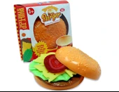 Stretcheez Burger Esnek Oyuncak Hamburger Oyun Seti thumbnail 1