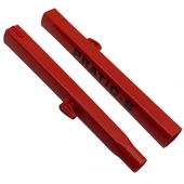 Fantom İle Uyumlu P 1200 Pratik DU 2000 Speedy Dik Süpürge Plastik Boru Takımı - Kırmızı thumbnail 1