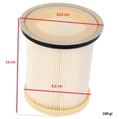 Arnica İle Uyumlu Bora 3000 4000 S 5000 7000 Hydra Rain Plus Hepatech Aqua Süpürge Silindir Hepa Filtre thumbnail 3