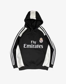 Real Madrid Logo Sweatshirt Hoodie thumbnail 1