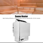 KIMISS İç Kontrollü 6kW Elektrikli Sauna Isıtıcı - Buhar odaları, Daireler, Oteller Ve Fitness Merkezleri Için Paslanmaz çelik Sauna sobası - 220V 50/60Hz thumbnail 5