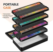 Hethrone Kaligrafi ve Boyama için Çift Uçlu Marker Seti 120 Renk thumbnail 3