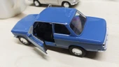 Oyuncak Metal Model Araba 1/36 Çek Bırak BMW 2002 Ti Turkuaz thumbnail 4