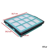 Philips İle Uyumlu 432200533151 FC 8760 PowerPro 8766 8770 9724 Expert Elektrikli Süpürge Ön Hepa Filtre thumbnail 4