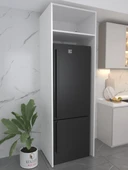 Kenzlife buzdolabı derin dondurucu dolabı modülü antarktika beyaz 230*070*90 kapaksız arkalıksız thumbnail 1