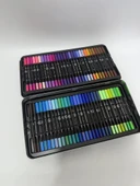 Hethrone Kaligrafi ve Boyama için Çift Uçlu Marker Seti 120 Renk thumbnail 8