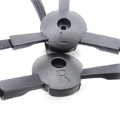 iLife İle Uyumlu A4 - A4S - A6 - T4 - V3 - V3+ - V3S Pro - V4 Robot Süpürge Yan Fırça 2'li Paket thumbnail 5