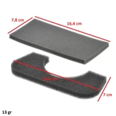 Bosch İle Uyumlu BSB2884/09 BSA2880/05 BSGL2MOV31/11 BSGL2MOV30/11 Elektrikli Süpürge Mikro Filtre Seti thumbnail 3