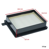 Arçelik İle Uyumlu 9178005623 S 7534A S 7534F Elektrikli Süpürge Hepa Filtre thumbnail 3