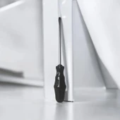 Tekli Tornavida Düz 5+125mm siyah renk mıknatıslı thumbnail 4