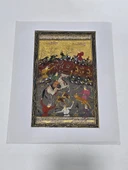 İnsanların Doğaya Etkisi Adlı El Yapımı Minyatür Resim 30x20 cm thumbnail 2